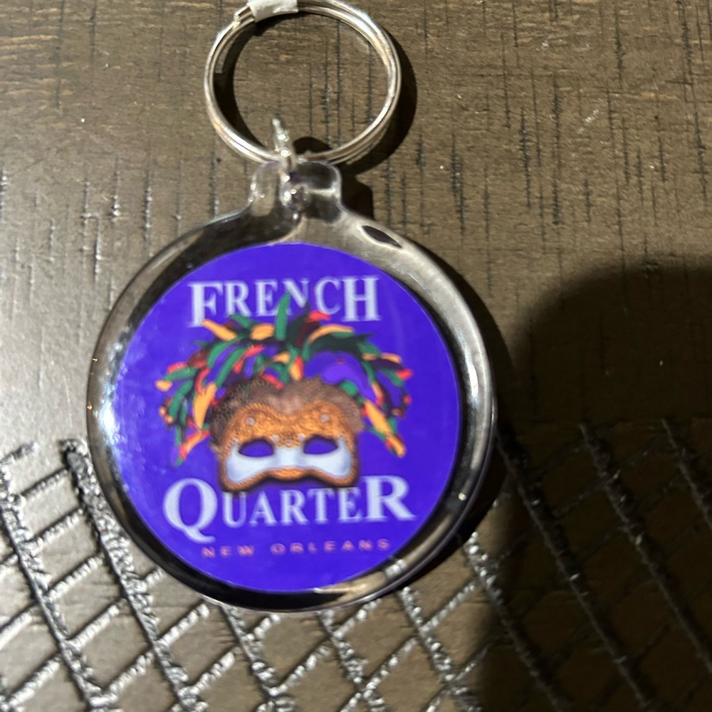 French Quarter New Orleans Keychain